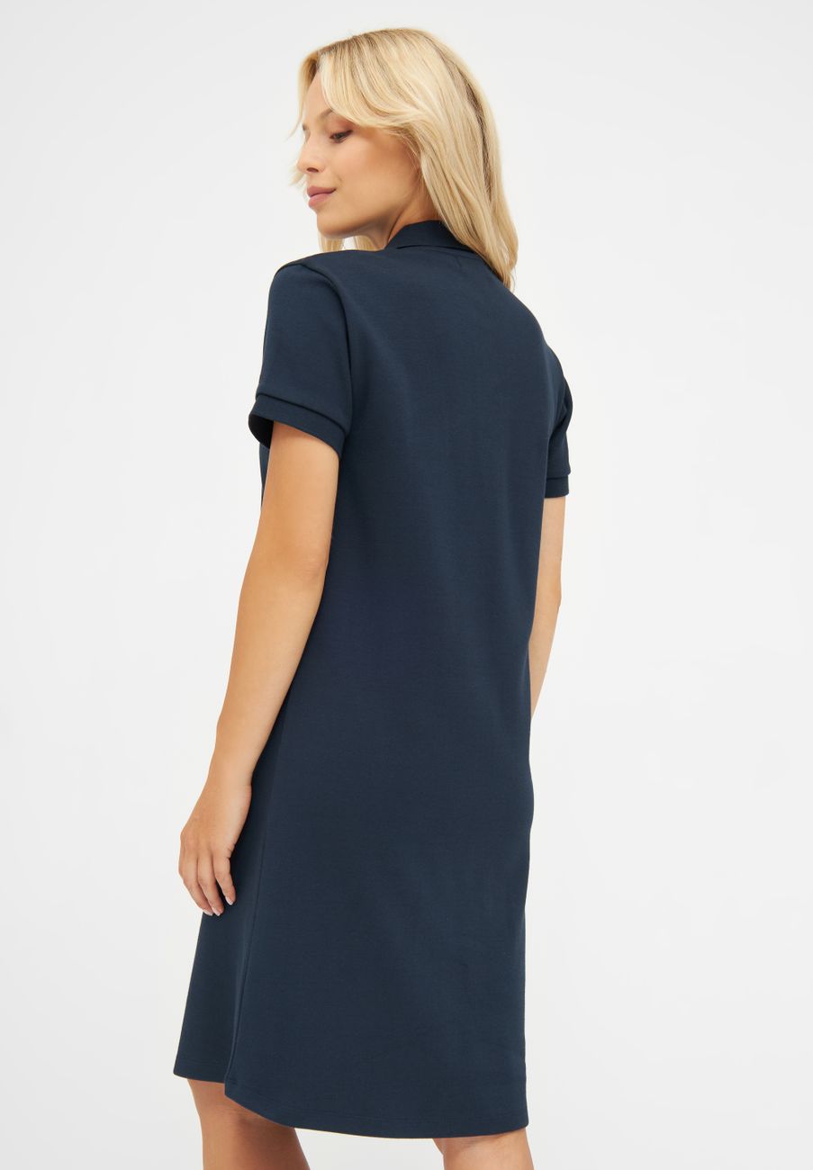 DERBE HAMBURG W-031-DR-ROBBENSCHNUTE Damen Polo-Kleid